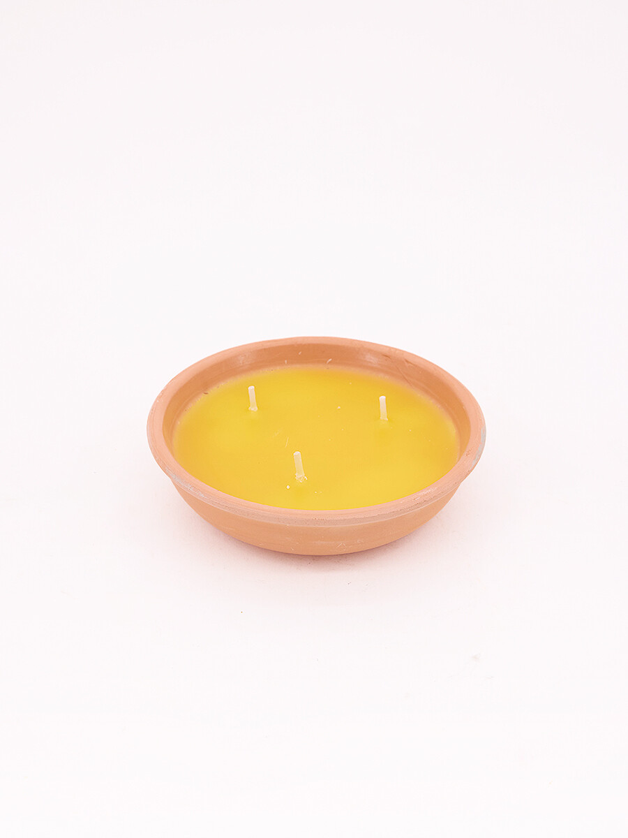 VELA CITRONELA TERRACOTA - ROJO (V) 