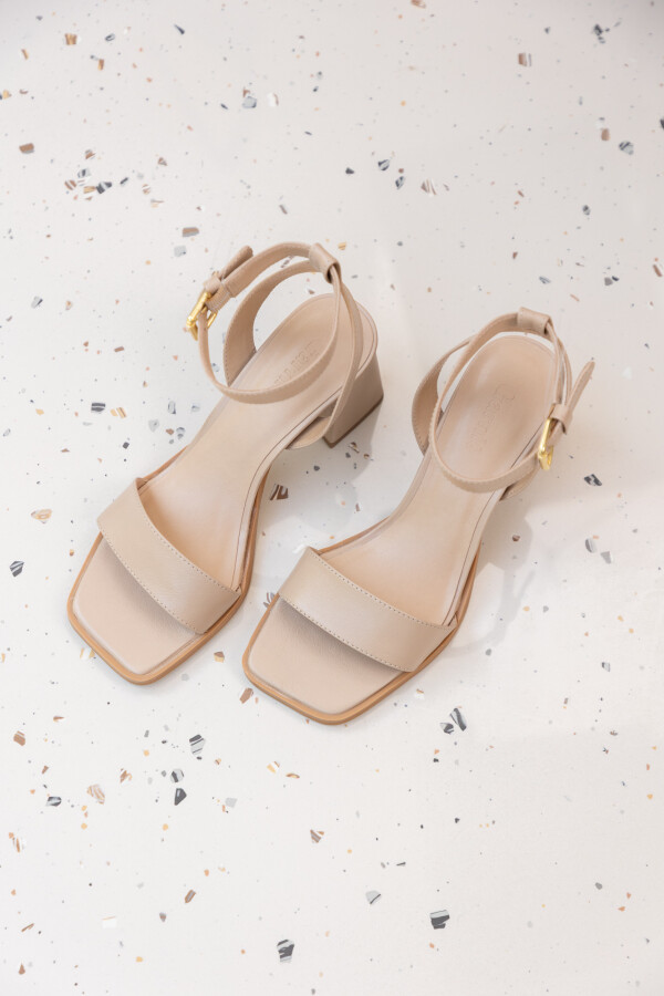 Sandalias Claudia Nude