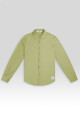 LONG SLEEVE LINEN SHIRT Avocado