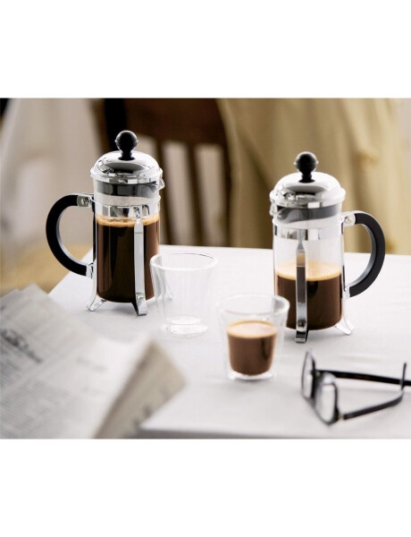 CAFETERA 350ML 3 TAZAS ACERO/NEGRO CHAMBORD BODUM CAFETERA 350ML 3 TAZAS ACERO/NEGRO CHAMBORD BODUM
