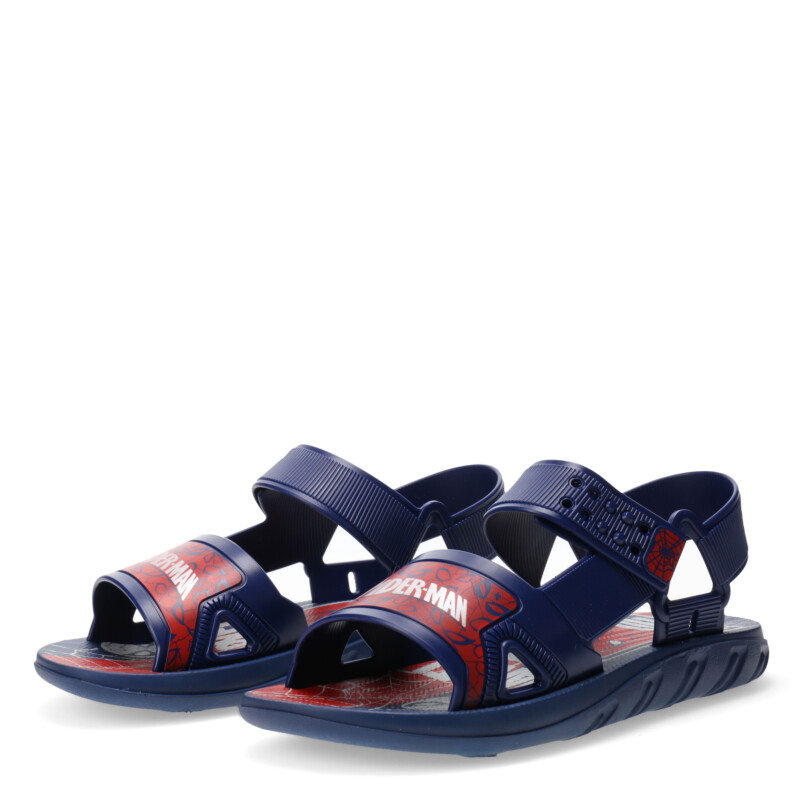 Sandalias Infantiles Marvel Spiderman Azul - Rojo