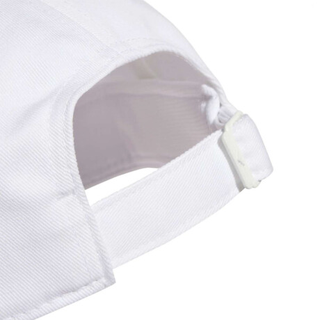 Gorra Béisbol 3 Rayas New Logo Unisex Blanco