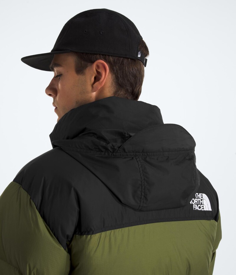 Campera de Pluma 1996 Nuptse hombre Woodland Green/tnf Blac