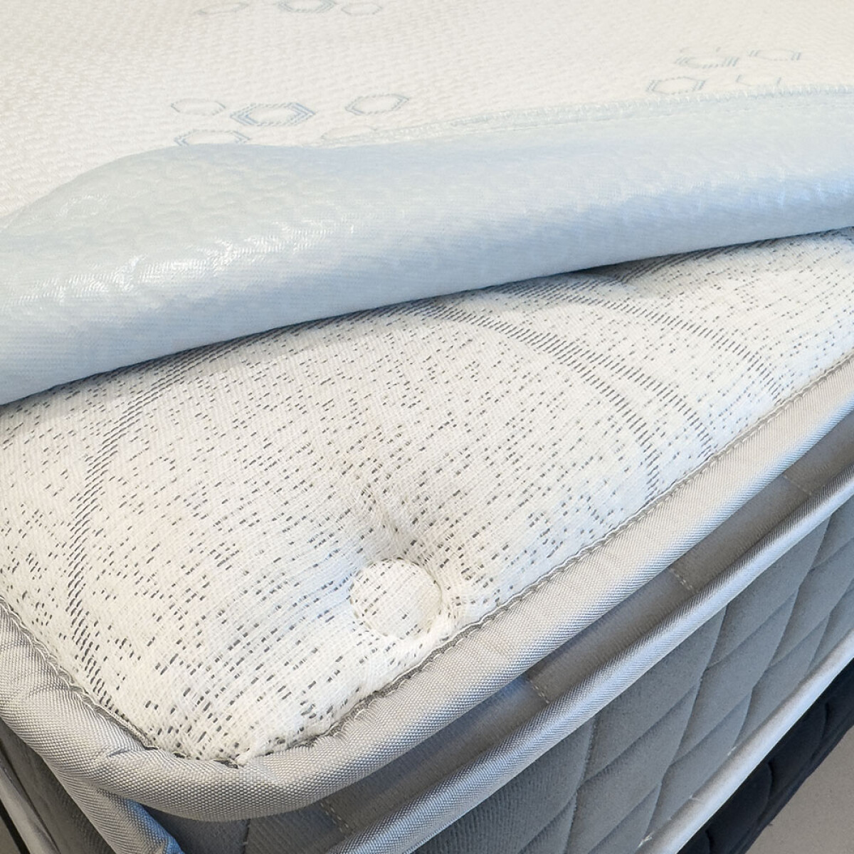 Protector Queen impermeable con tacto fresco y refrescante - Block Sense Ice 