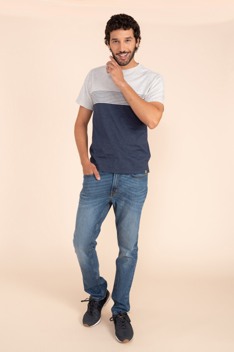 Pantalón de Jean Slim - Azul 
