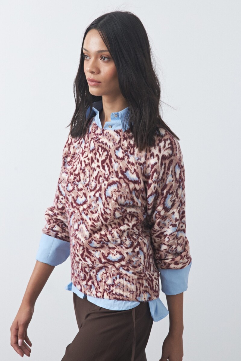 SWEATER LANTIS - Marron 