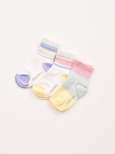 MEDIAS INFANTILES PACK X3 ESTAMPADO 2