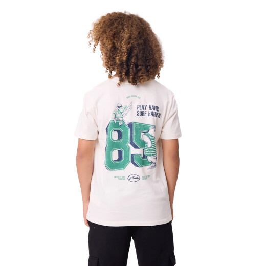 Remera Rusty Kalbar Niño - Blanco Remera Rusty Kalbar Niño - Blanco