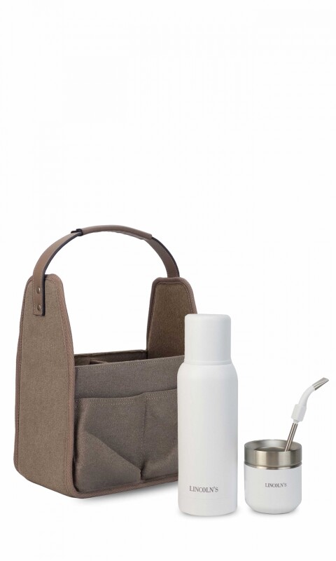 SET MATERO NAMIBIA TOPO C/BLANCO