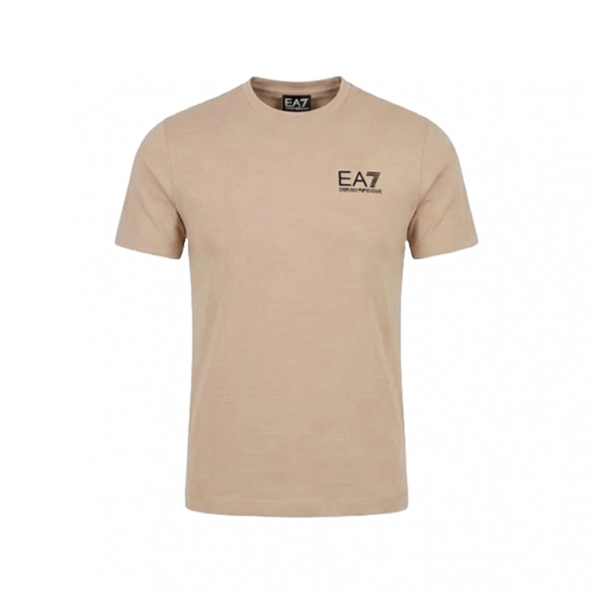 Remera EA7 Emporio Armani Pima Cotton Core Identity - Beige 