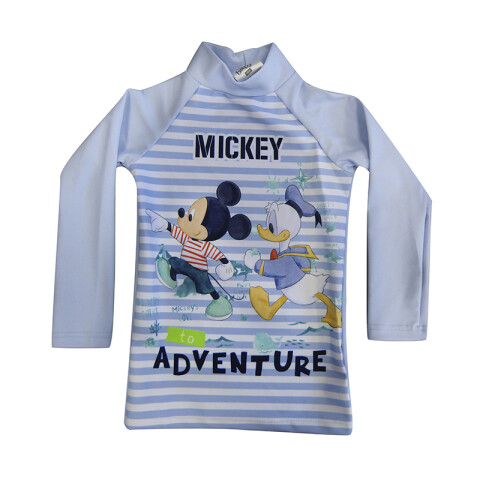 Remera UV Malla Bebé Mickey y Minnie Varios Diseños U