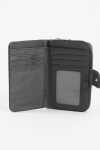 Billetera flap texture negro
