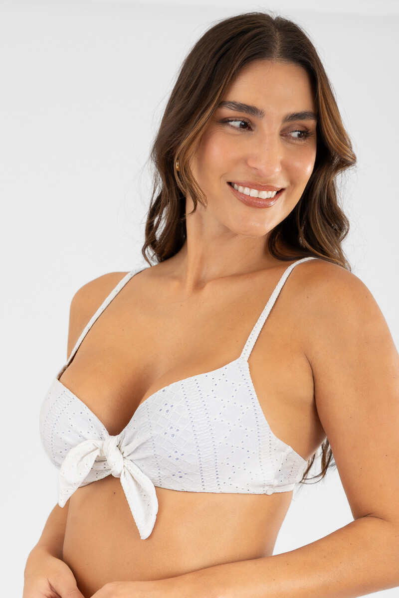 Copa soft Blanco bordado