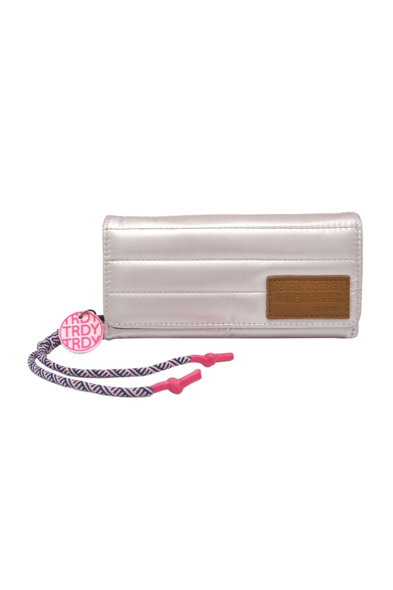 Billetera puffer Rosa