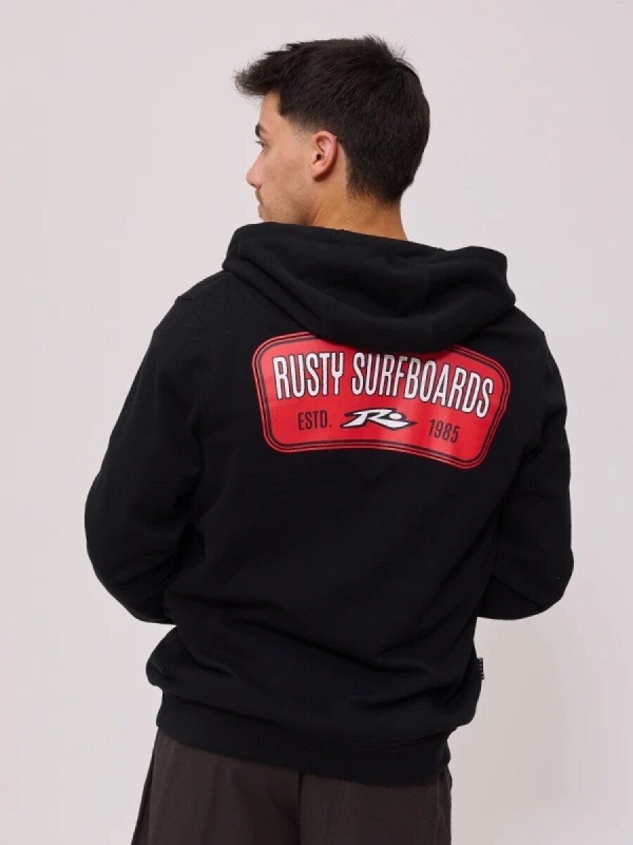 CAMPERA RUSTY POLITO - NEGRO 