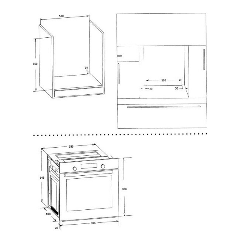 Horno De Empotrar James Hee Bkd Negro Grill Horno De Empotrar James Hee Bkd Negro Grill