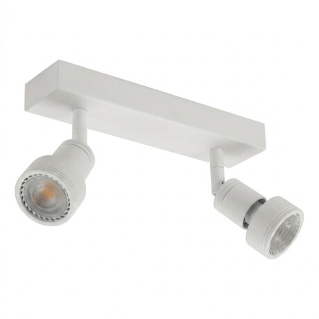 AAS Lámpara Niza Doble Orientable Blanca