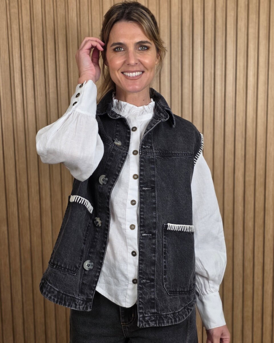 Chaleco Moto - Negro 
