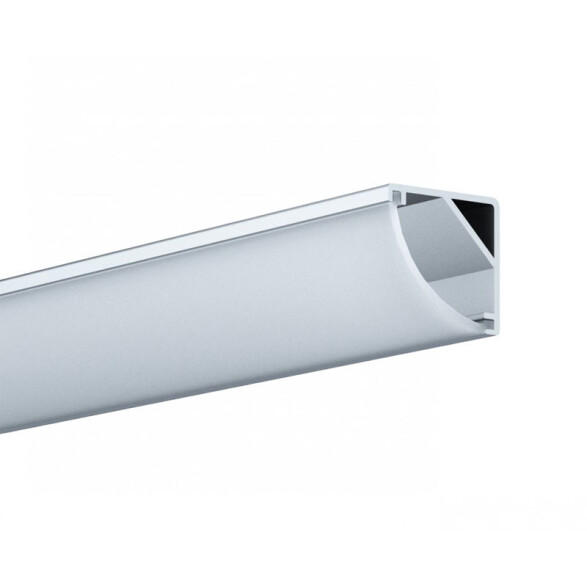 Regleta aluminio esquinera 2mt 16X16mm ZU0680