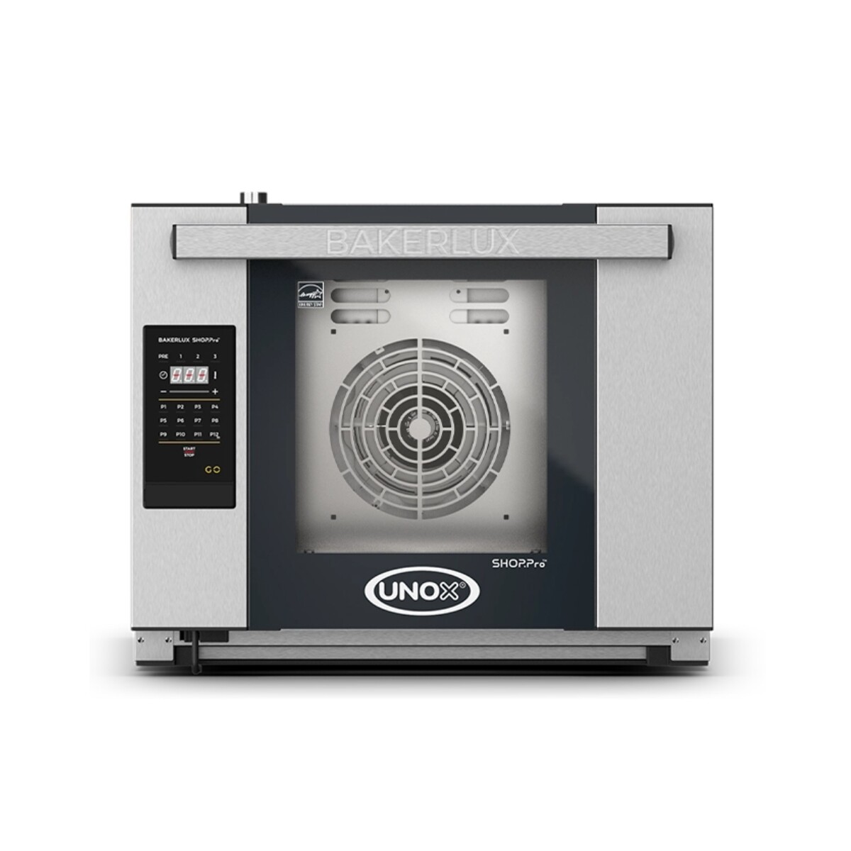 Horno Eléctrico Arianna Go de Acero Inoxidable 4 Bandejas 46 x 33 cm 