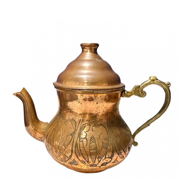 PROMO Tetera cobre lisa T1 Con Diseño T1