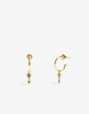 Aros Sets Cubic zirconia Set De Aros Con Cubic Zirconia - Dorado