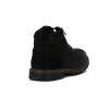 Starsax Bota Cuero Casual Hombre Acordonado C/cierre - Negro Negro