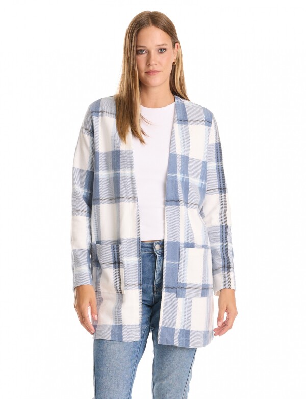 Cardigan Cozy AZUL/MULTI