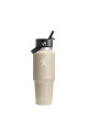 32 OZ WIDE FLEX STRAW TRAVEL BOTTLE Oat