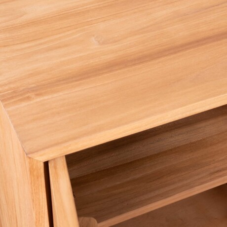 APARADOR MADERA-Y-FIBRA-NATURAL NATURAL-BEIGE MID CENTURY