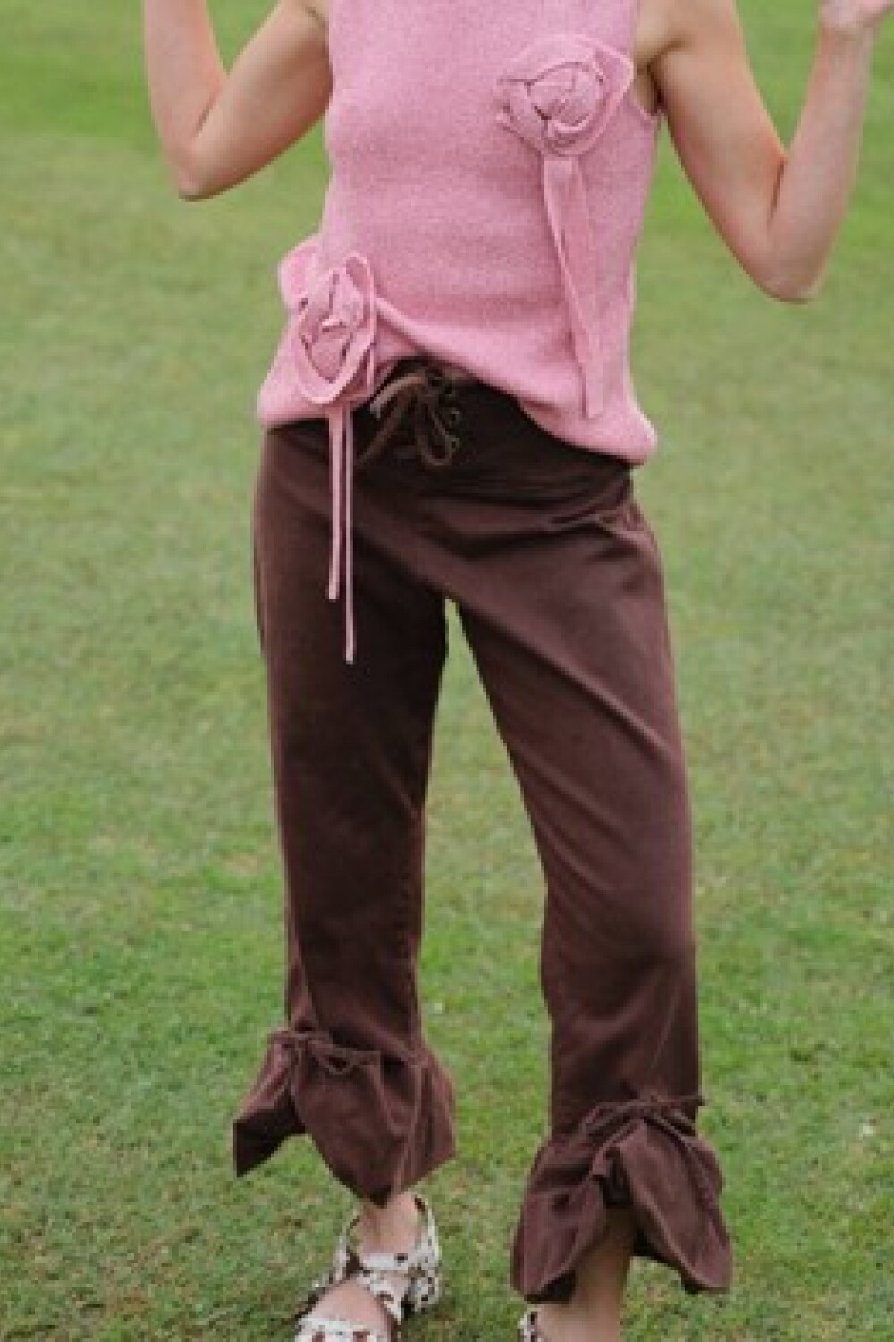 Rosette Fisher Pants Chocolate