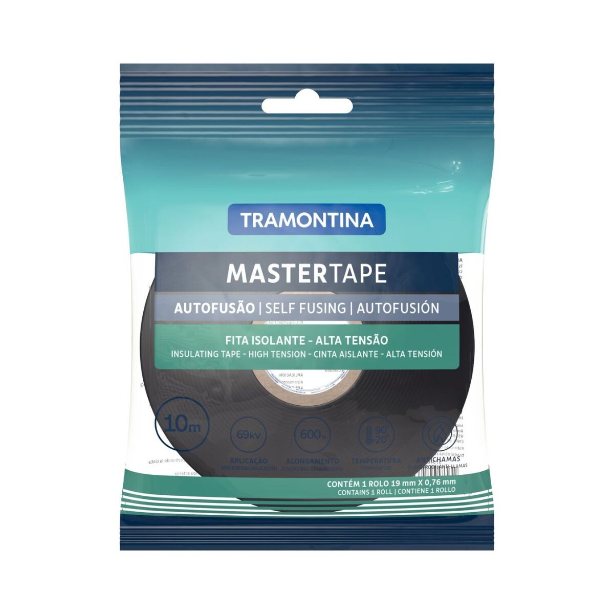 Cinta Autofusion 19mm 10 Mts Tramontina 
