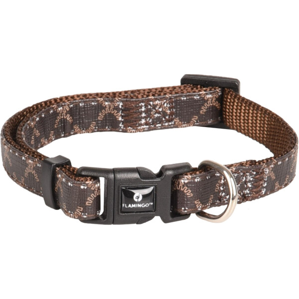 PERRO COLLAR ODIN MARRÓN XS 20-35cm 10mm PERRO COLLAR ODIN MARRÓN XS 20-35cm 10mm