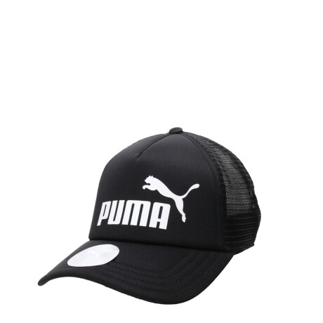 Gorra Puma Logo Trucker Negro - Blanco