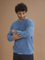 FLEECE MAIA AZUL PIEDRA