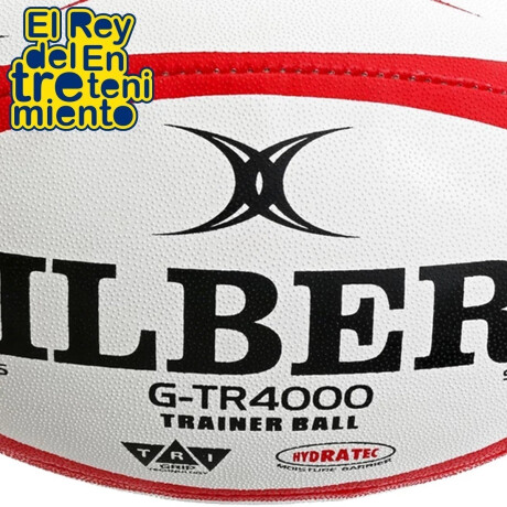 Pelota Gilbert Tr4000 Rugby N5 Profesional Entrenamie Rojo