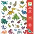 Set de 160 stickers Dinosaurios