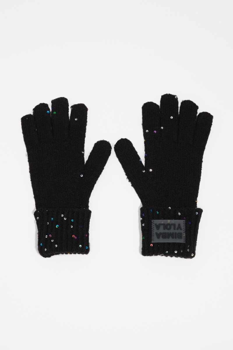 GUANTES Negro