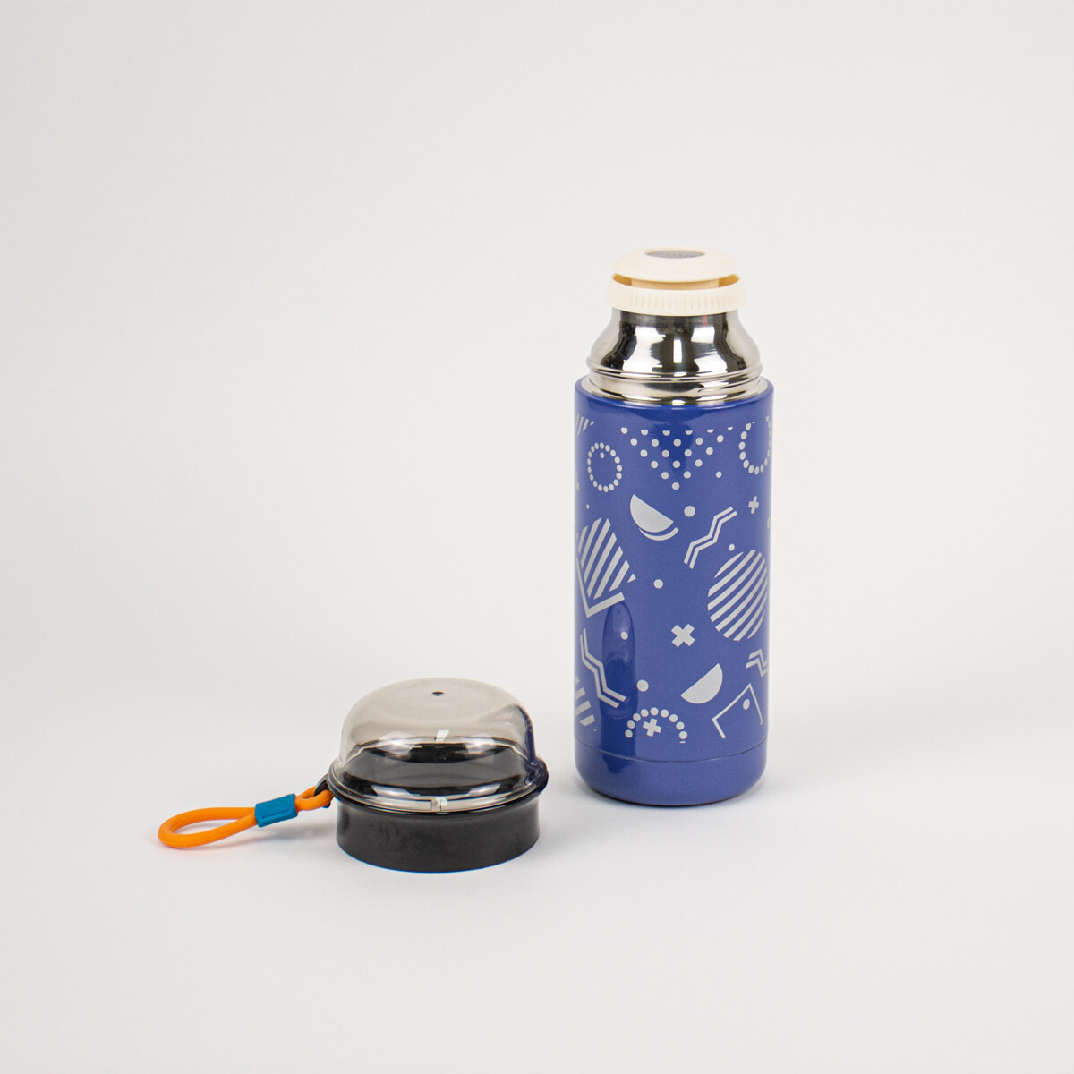 Termo con tapon cebador Just Love 350 ml - Azul 