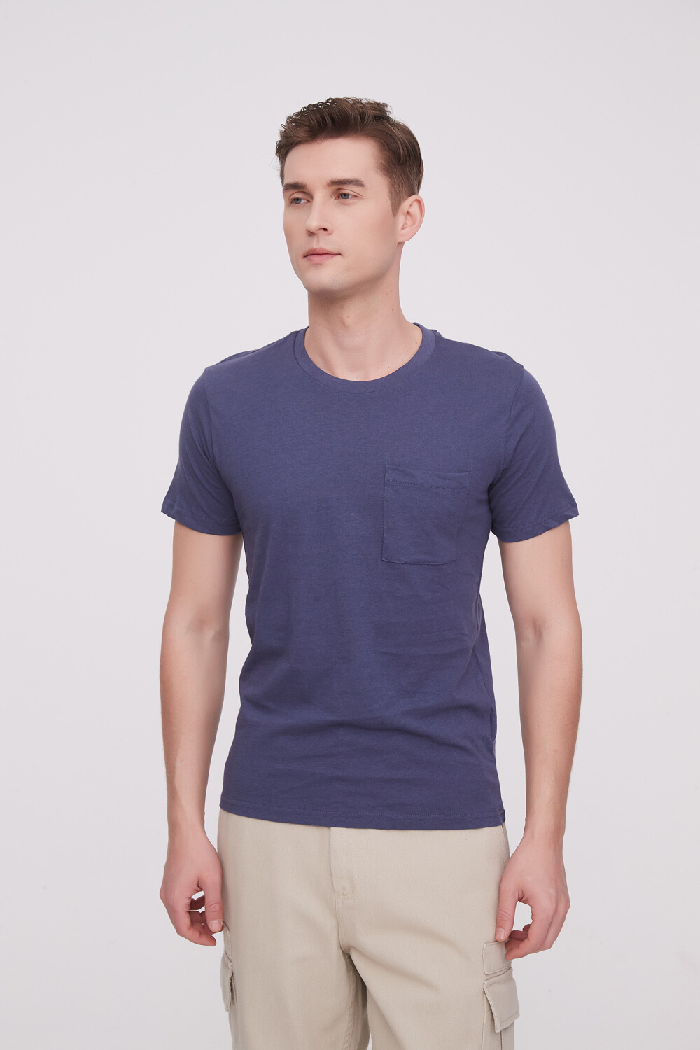 Remera Acke Azul Piedra