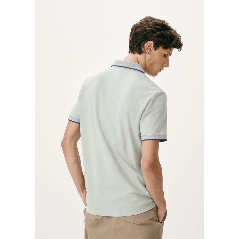 CAMISA POLO MM MASC VERDE MEDIO