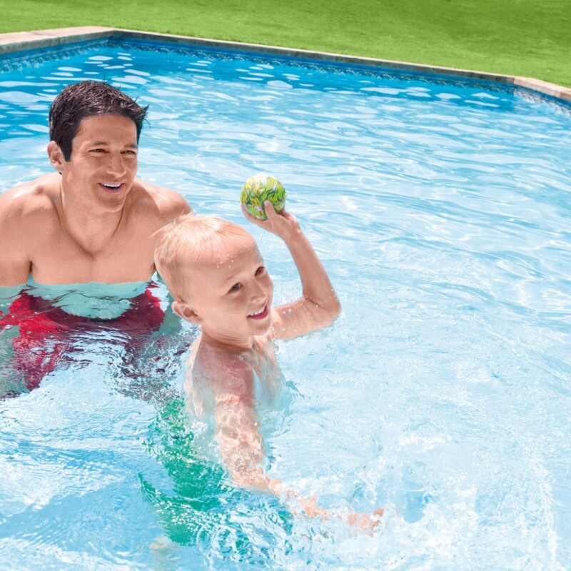 INTEX SET 3 PELOTAS PARA PLAYA - PISCINA DIAMETRO 8.9 CMS Intex Set 3 Pelotas Para Playa - Piscina Diametro 8.9 Cms