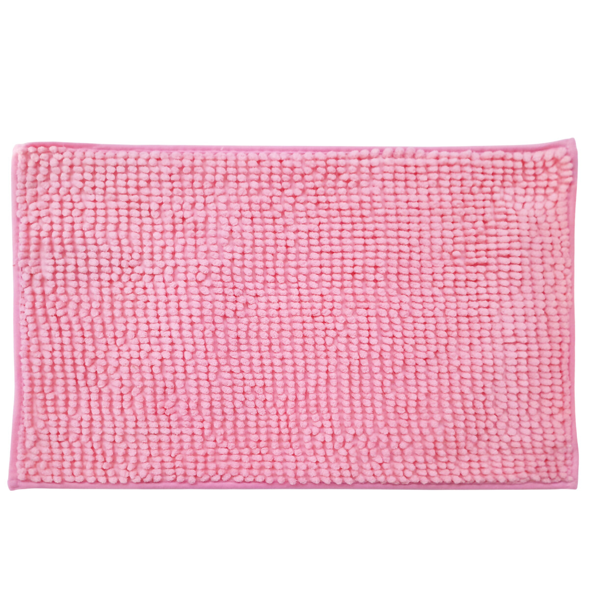 Alfombra peludita color rosado 38*58 cm - Alfombra Peludita Color Rosado 38*58 Cm 