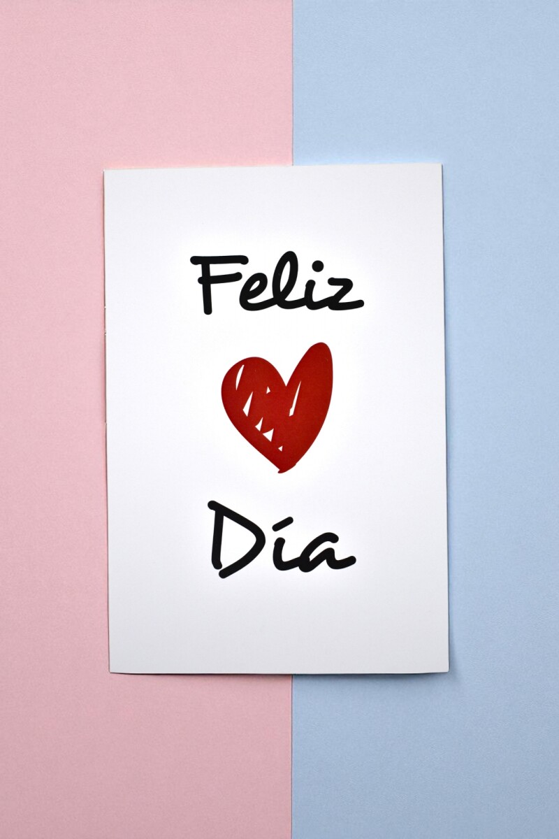 Tarjeta feliz día 10x15 - DISEÑO 2 