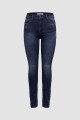 Jeans Newnikki Skinny Medium Blue Denim