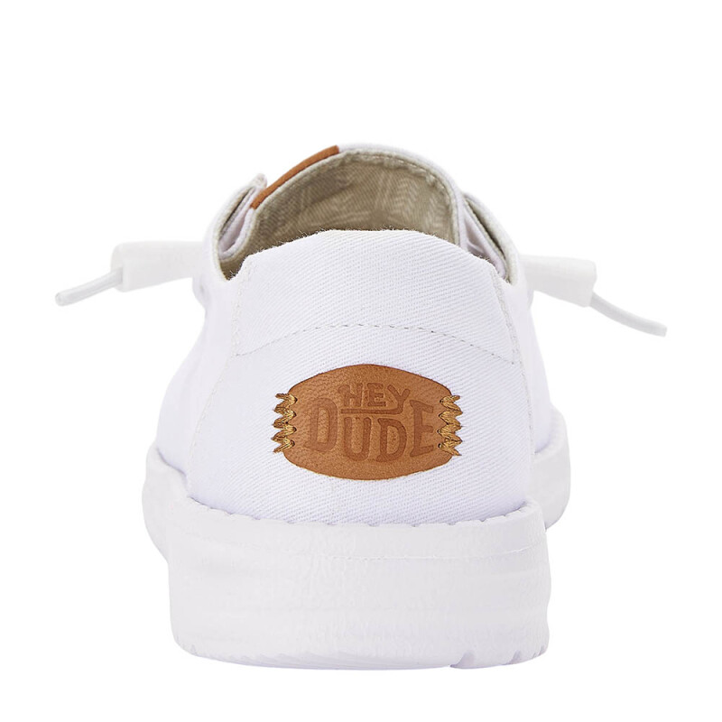 Wendy Stretch Canvas - Mujer White