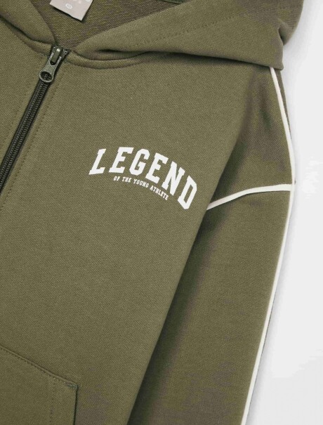 CAMPERA INFANTIL VERDE