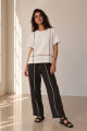 BLUSA LINO CRUZ NATURAL