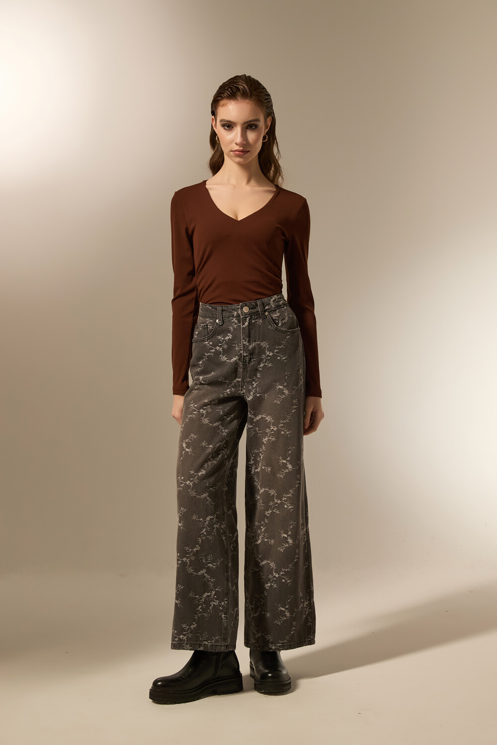 Pantalon Faline Estampado 2