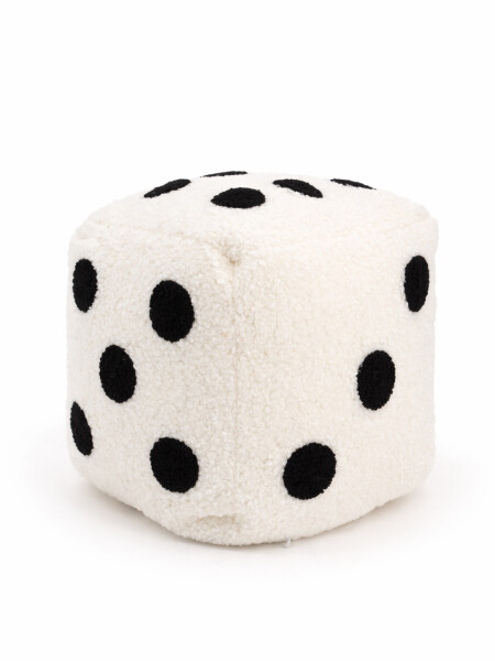 ALMOHADON DADO BLANCO